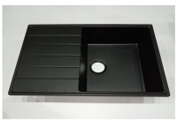 Кухонная мойка Ulgran Quartz Prima 780-07 (уголь)