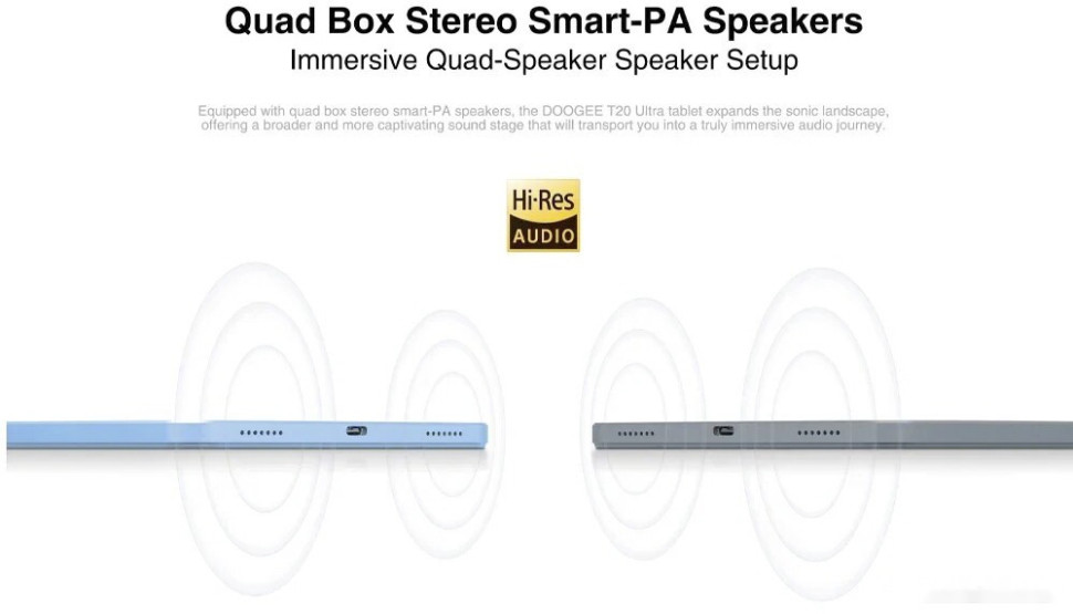 Планшет DOOGEE T20 Ultra 12GB/256GB LTE (серый)