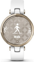 Умные часы Garmin Lily (кремово-золотистый/силиконовый ремешок)