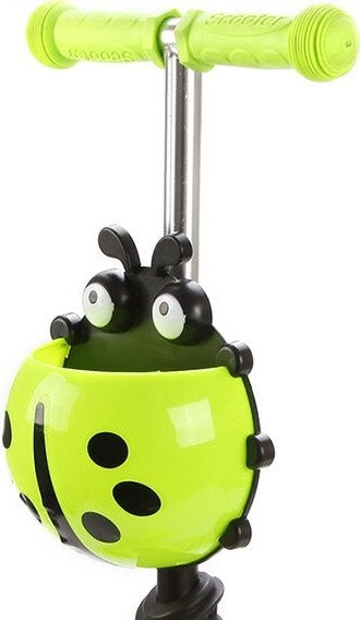 Самокат Moby Kids Божья коровка 3 в 1 641274 (зеленый)