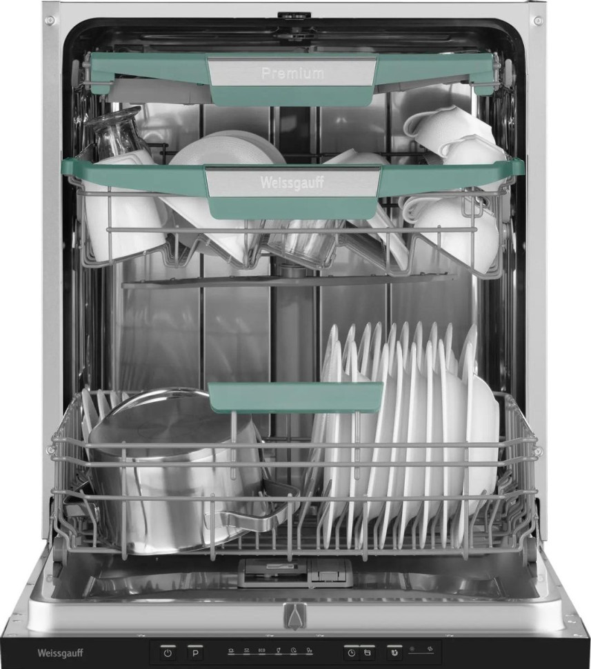 Посудомоечная машина Weissgauff BDW 6136 D Inverter Autoopen Timer Floor