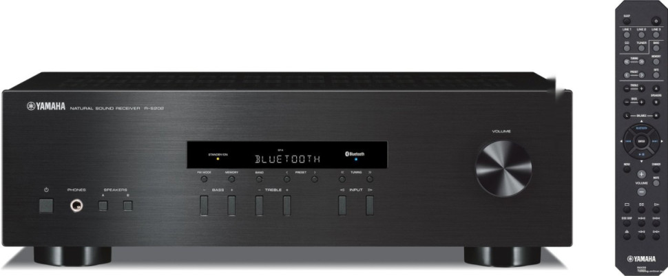 Стереоресивер Yamaha R-S202 (черный)