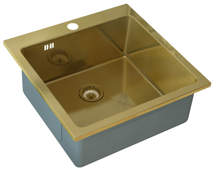 Кухонная мойка Zorg PVD SZR-51 BRONZE