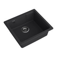 Кухонная мойка GranFest QUARZ GF-UR-4550 (черный)