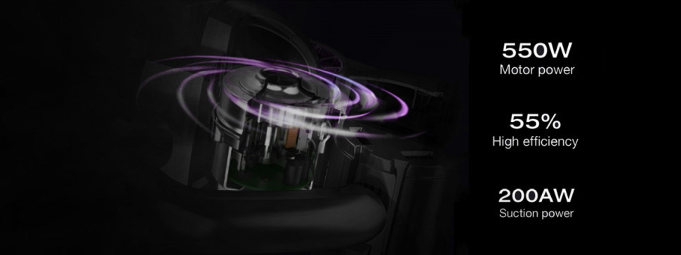 Пылесос Jimmy H9 Flex (серебристый/красный)