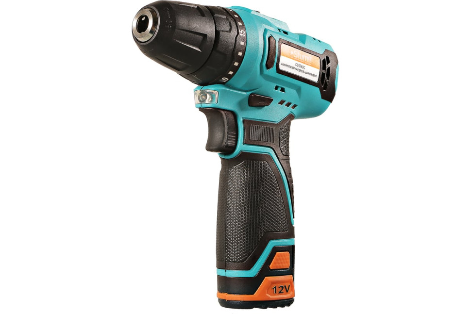 Дрель-шуруповерт Sturm CD1240C (с 2-мя АКБ, кейс)