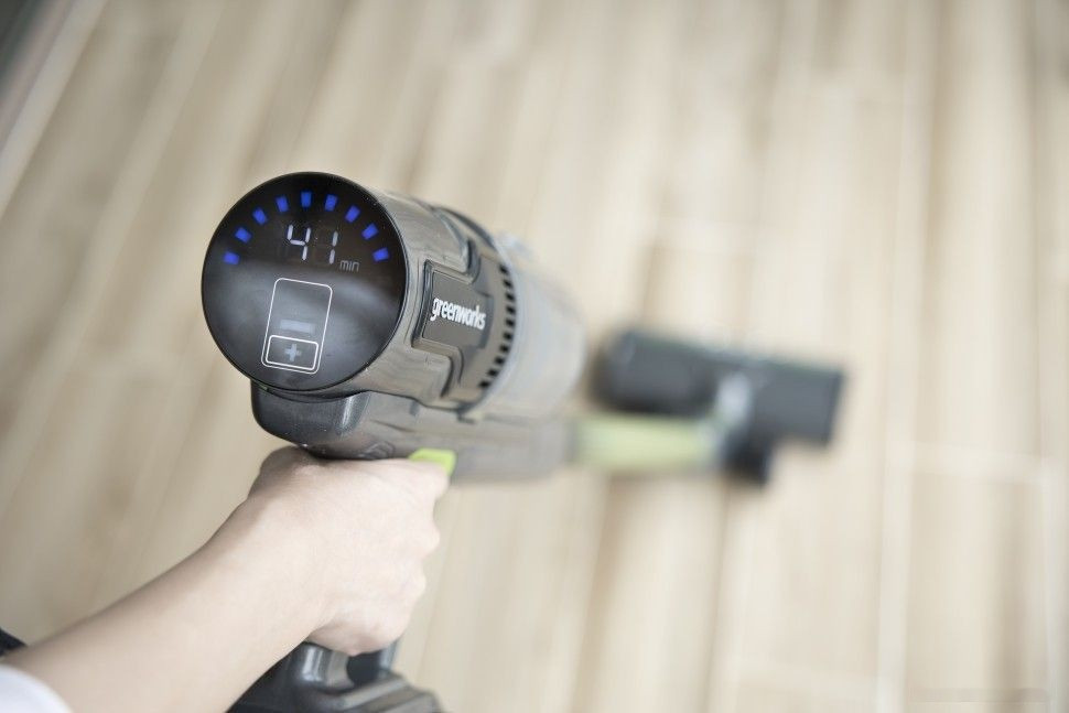 Пылесос Greenworks 4701407UB (с 1-им АКБ)