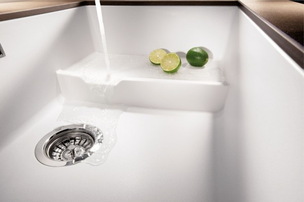 Кухонная мойка Blanco Subline 700-U Level (кофе, корзинчатый вентиль)