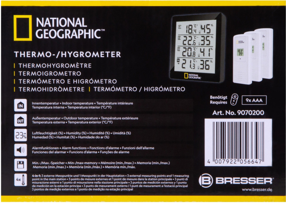 Метеостанция Bresser National Geographic 74621
