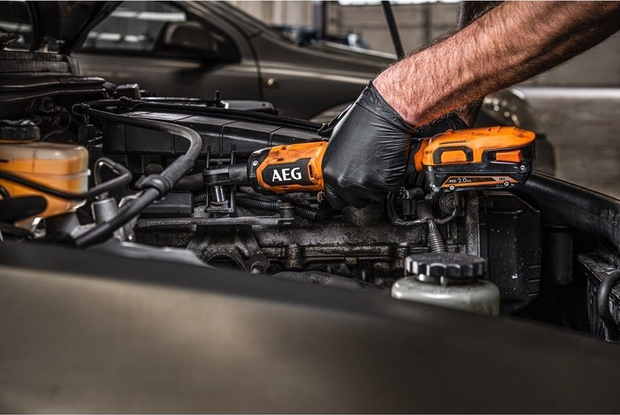 Угловая шлифмашина AEG Powertools BEWS 18-125BLPX2-0 4935480857 (без АКБ)