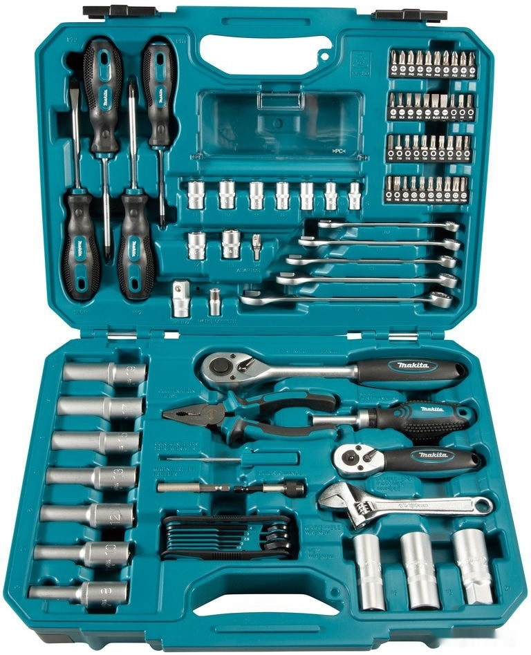 Универсальный набор инструментов Makita E-08458 (87 предметов)