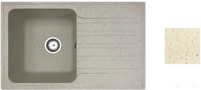 Кухонная мойка БелЭворс Styl R (бежевый)