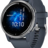 Умные часы Garmin Venu 2 (нержавеющая сталь/синий гранит)