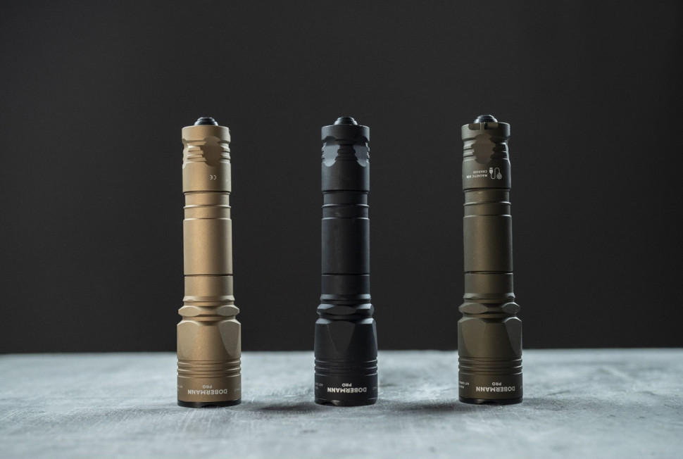 Фонарь Armytek Dobermann Pro Magnet USB Olive (теплый свет)