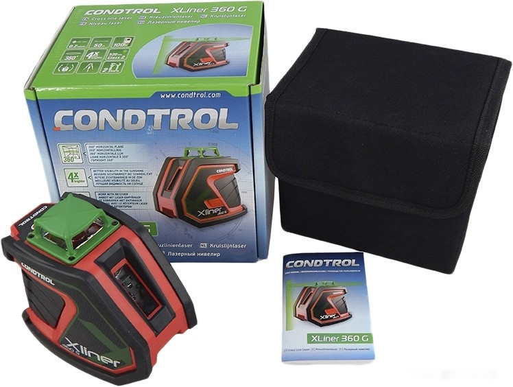 Лазерный нивелир Condtrol XLiner 360G