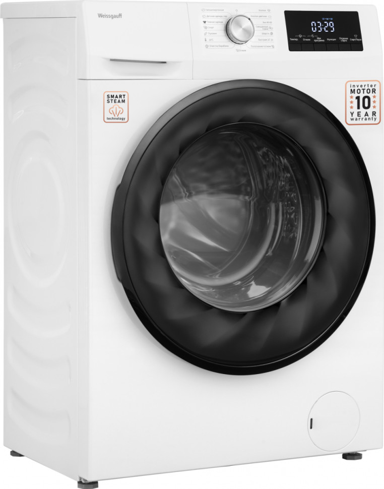 Стиральная машина Weissgauff WM 61410 Inverter Steam