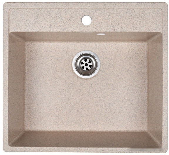 Кухонная мойка Granrus GR-555 (песочный)