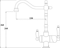 Смеситель Zorg ZR 326 YF