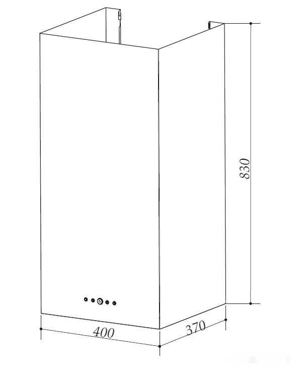 Вытяжка Weissgauff Irida IX