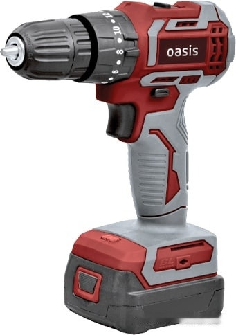 Дрель-шуруповерт Oasis ASU-18A (с 2-мя АКБ, кейс)
