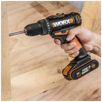 Дрель-шуруповерт Worx WX101.9 (без АКБ)