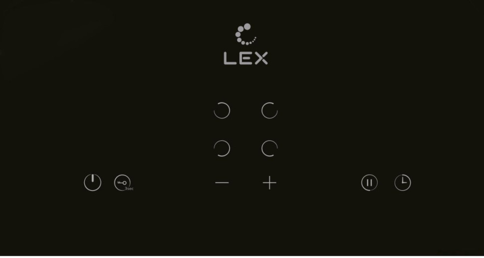 Варочная панель LEX EVH 640A BL