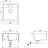 Кухонная мойка AquaSanita Nova SQN 100 112 W ora