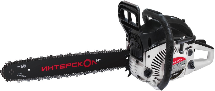 Цепная бензиновая пила Интерскол ПЦБ-14/45Л