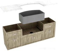 Кухонная мойка AquaSanita Villa Premium GQV100W (черный 601)