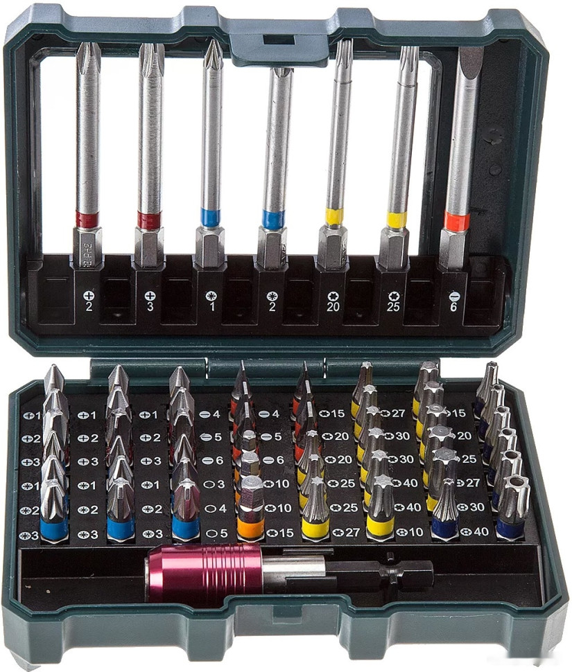 Набор бит Metabo 626702000 (56 предметов)