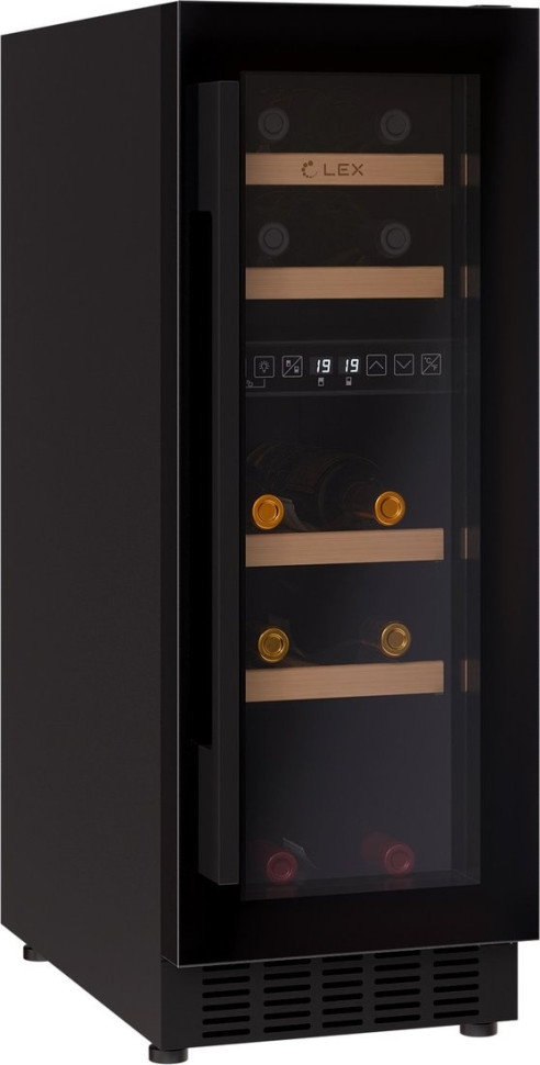 Винный шкаф LEX LWD3017BL Dual Zone