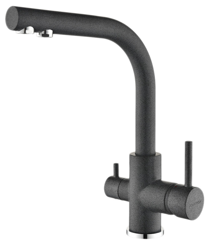 Смеситель Paulmark Essen ES213011-DG (серый/графит)