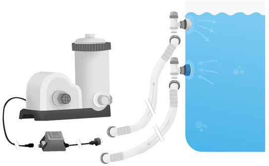 Насос INTEX 28634