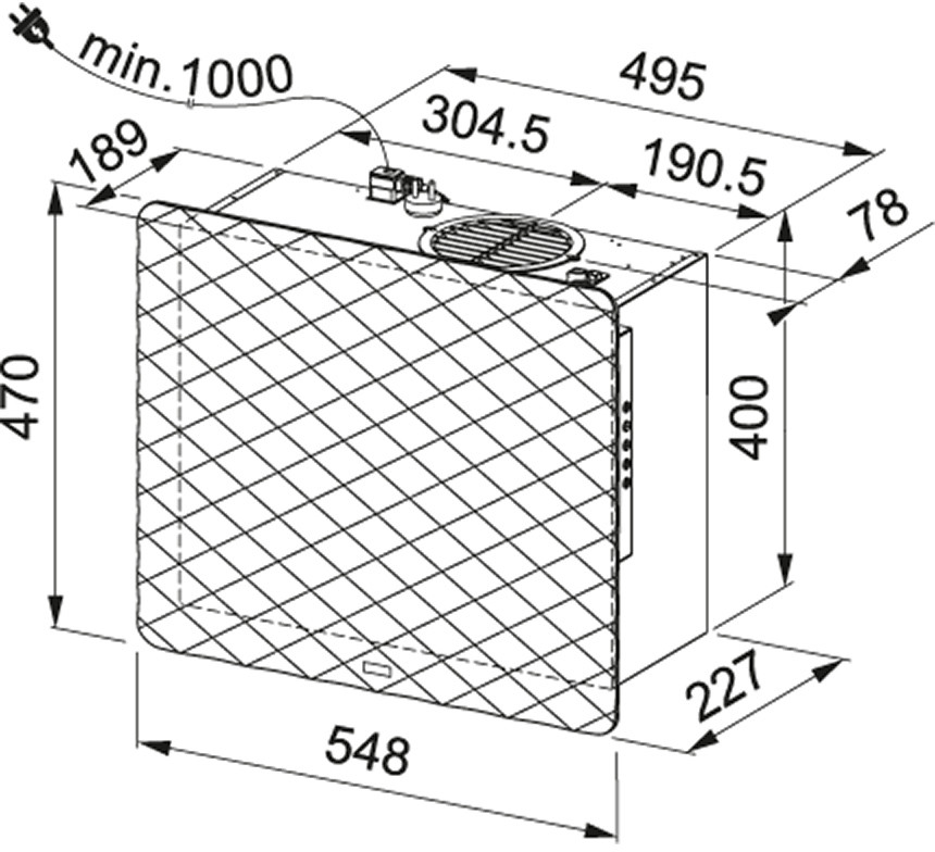 Вытяжка Franke Impress 603 GY 330.0530.195