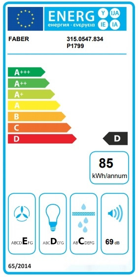 Вытяжка Faber Flexa W A60 315.0547.834