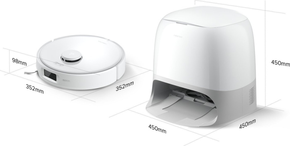 Робот-пылесос Roborock Qrevo CurvC RRE0VIC QRCC02-02 (с русской озвучкой, белый)