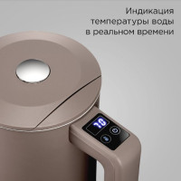 Электрический чайник Redmond SkyKettle KM231S (серо-коричневый)
