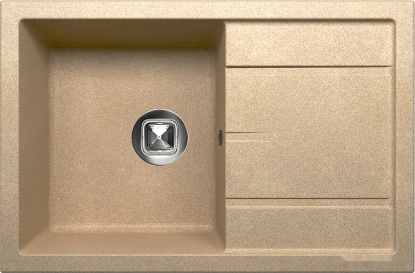 Кухонная мойка Tolero R-112 (бежевый)