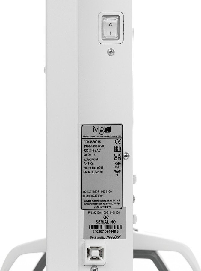 Конвектор iVigo EPK4570P10 Wi-Fi