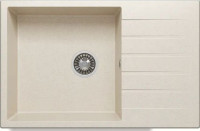 Кухонная мойка Polygran Deka 780 (кремовый)