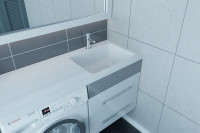 Умывальник Madera Kamilla 120х48 (правый)