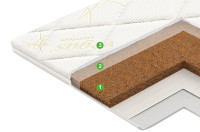 Наматрасник Vegas Кокос 80x200