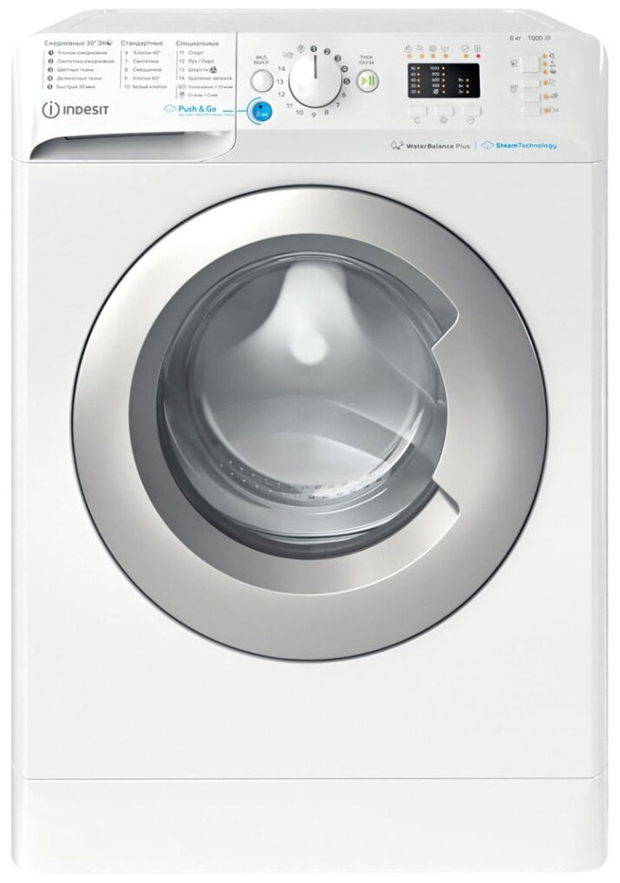 Стиральная машина Indesit BWSA 61051 WSV RU