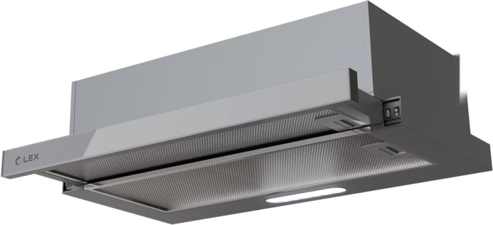 Вытяжка LEX Hubble G 600 Grey (серый)