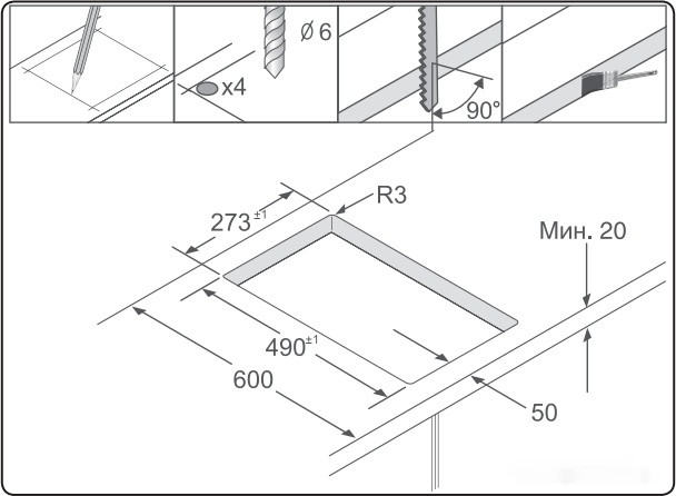 Варочная панель Samsung NZ32R1506BK