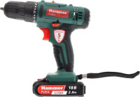 Дрель-шуруповерт Hammer Flex ACD18BS (с 2-мя АКБ, кейс)