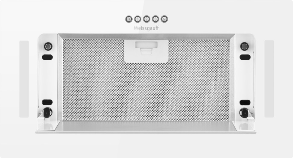 Вытяжка Weissgauff Pilot 600 PB White Glass