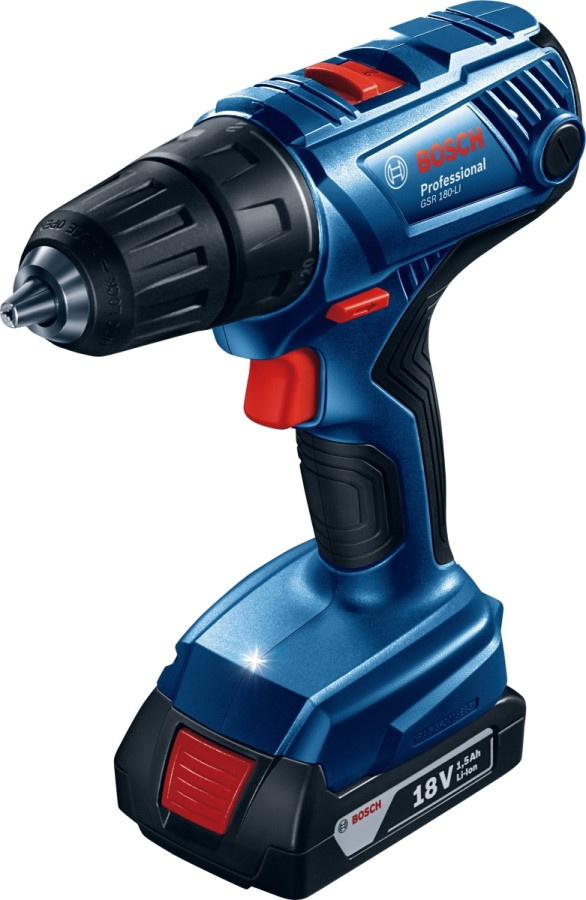 Гайковерт ударный Bosch GDR 180-LI Professional 06019G5120 (с 2-мя АКБ)
