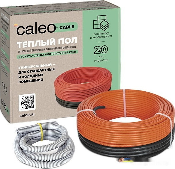 Теплый пол Caleo Cable 18W-40 5.5 кв.м. 720 Вт