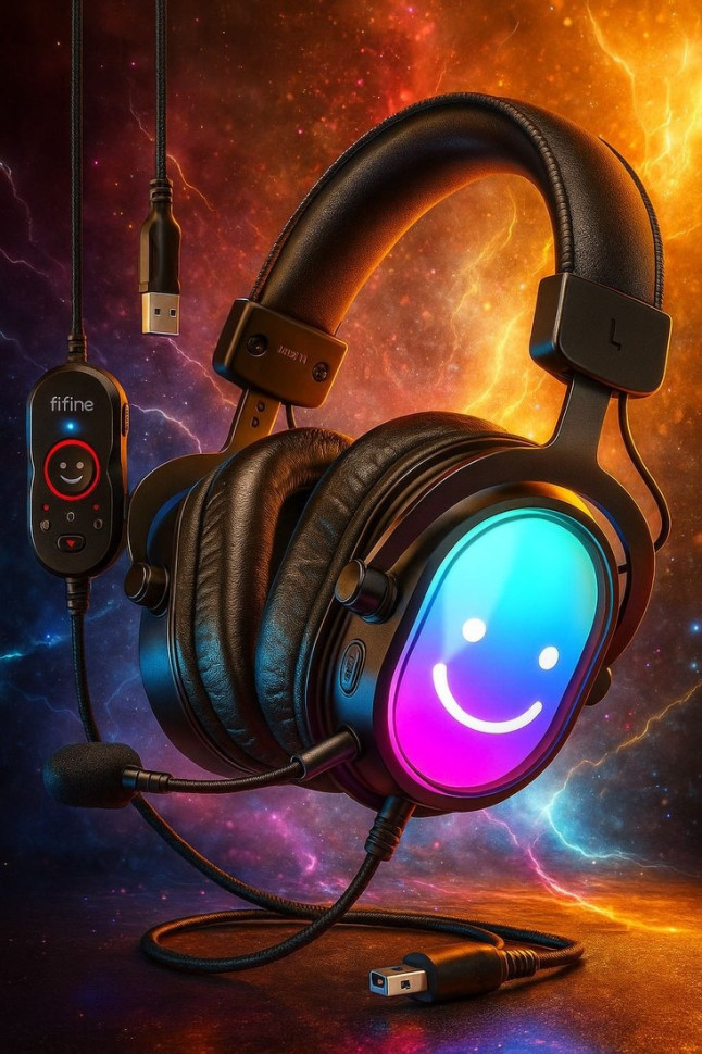 Наушники FIFINE H16 (черный)